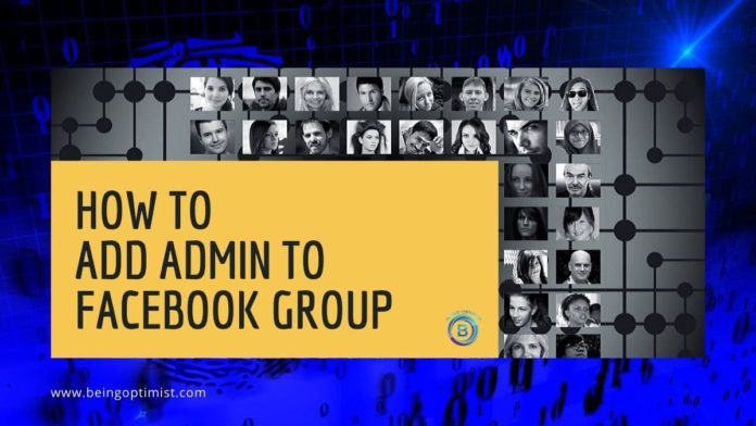 how to add admin to facebook group